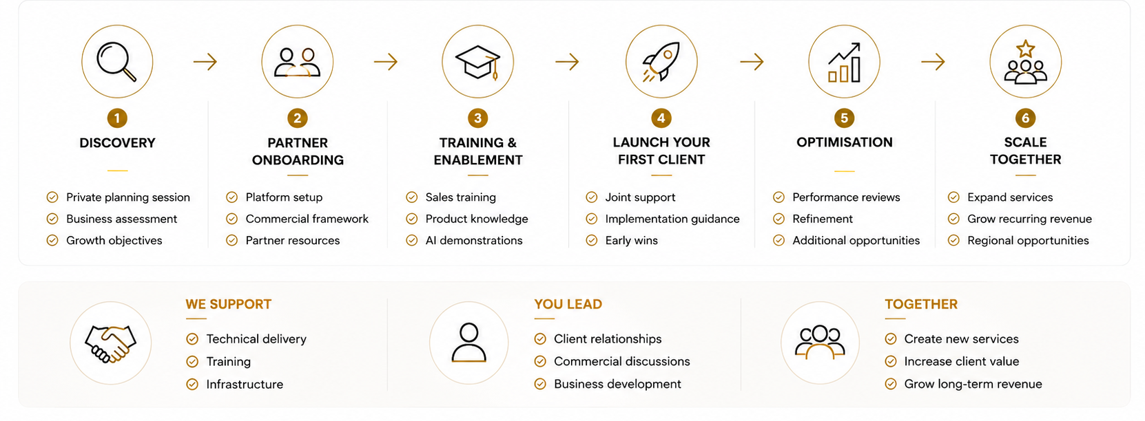Partner success framework